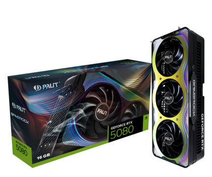 Karta graficzna NVIDIA Palit GeForce RTX 5080 GameRock 16GB GDDR7 DLSS5